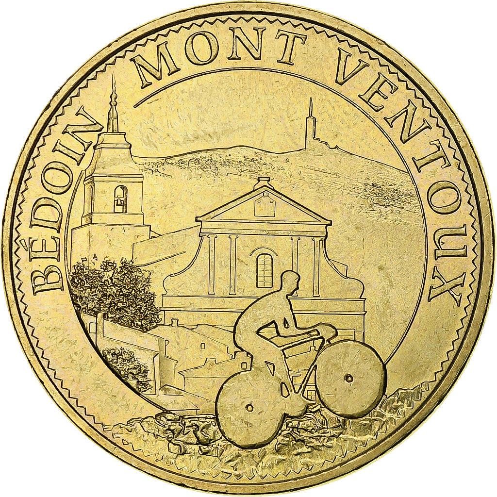 Francia, Token, Tourist Token, 84/ Mont Ventoux - Bédoin, 2015, Monnaie de P...