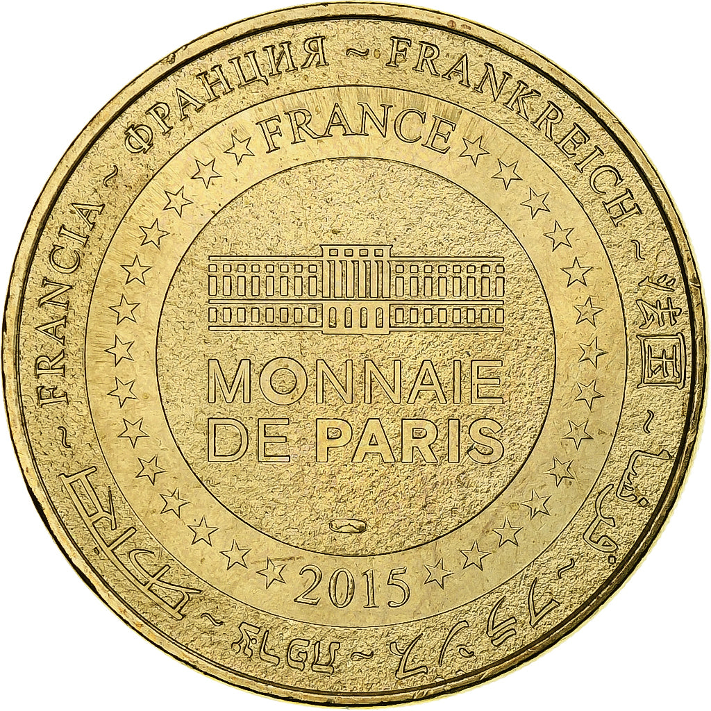 Francja, Token, Żeton turystyczny, 63/ Chevaliers - Château de Murol, 2015