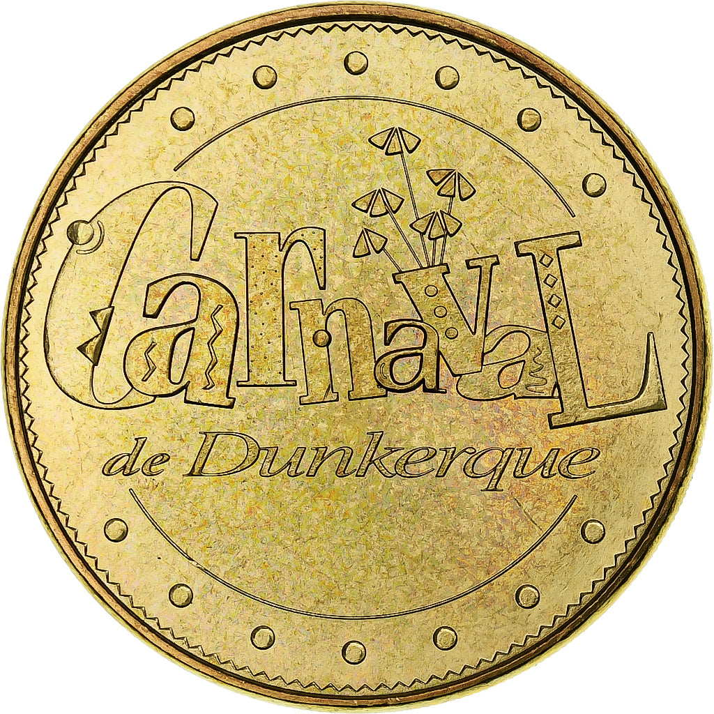 Francja, Token, Żeton turystyczny, 59/ Carnaval de Dunkerque, 2015, Monnaie de