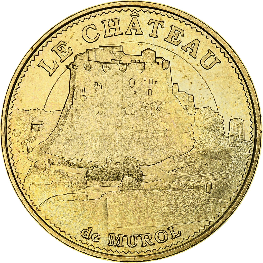 Francja, Token, Żeton turystyczny, 63/ Château de Murol, 2015, Monnaie de