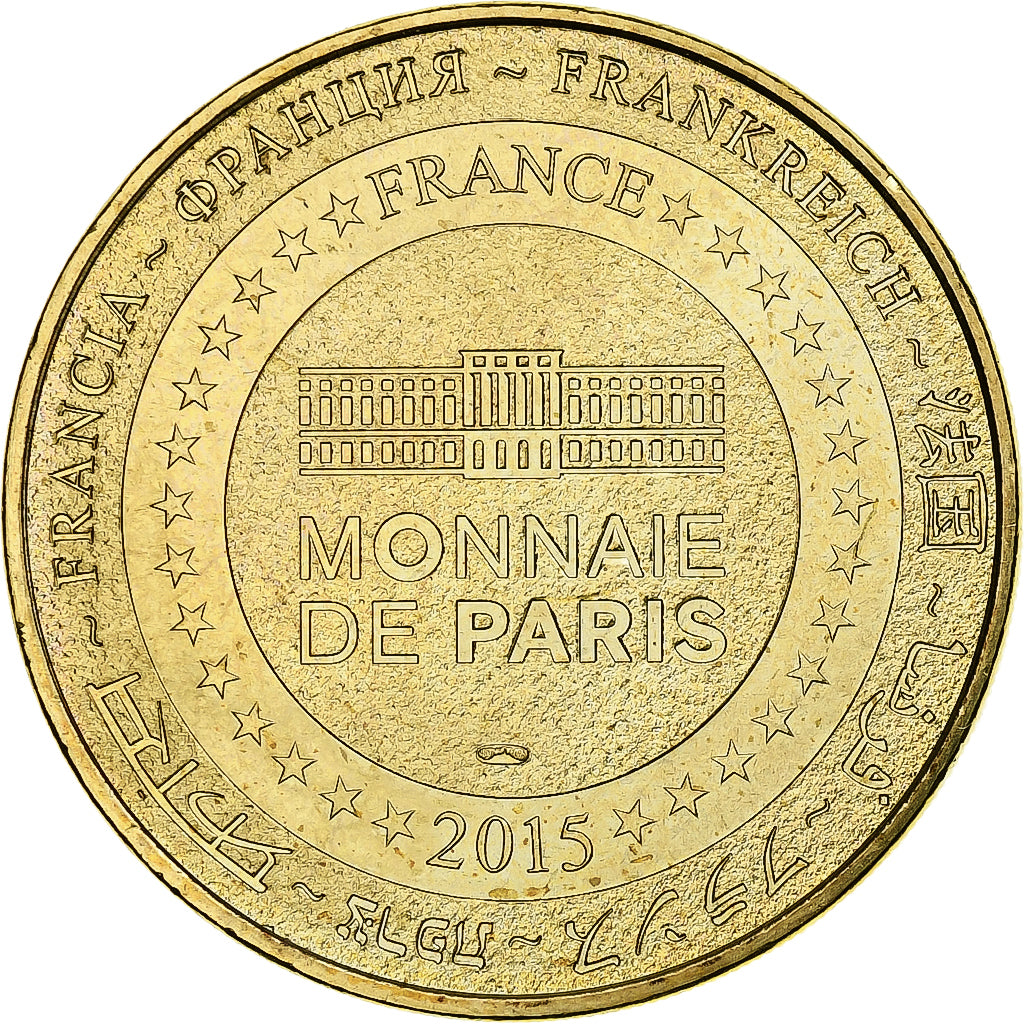Francja, Token, Żeton turystyczny, 63/ Château de Murol, 2015, Monnaie de