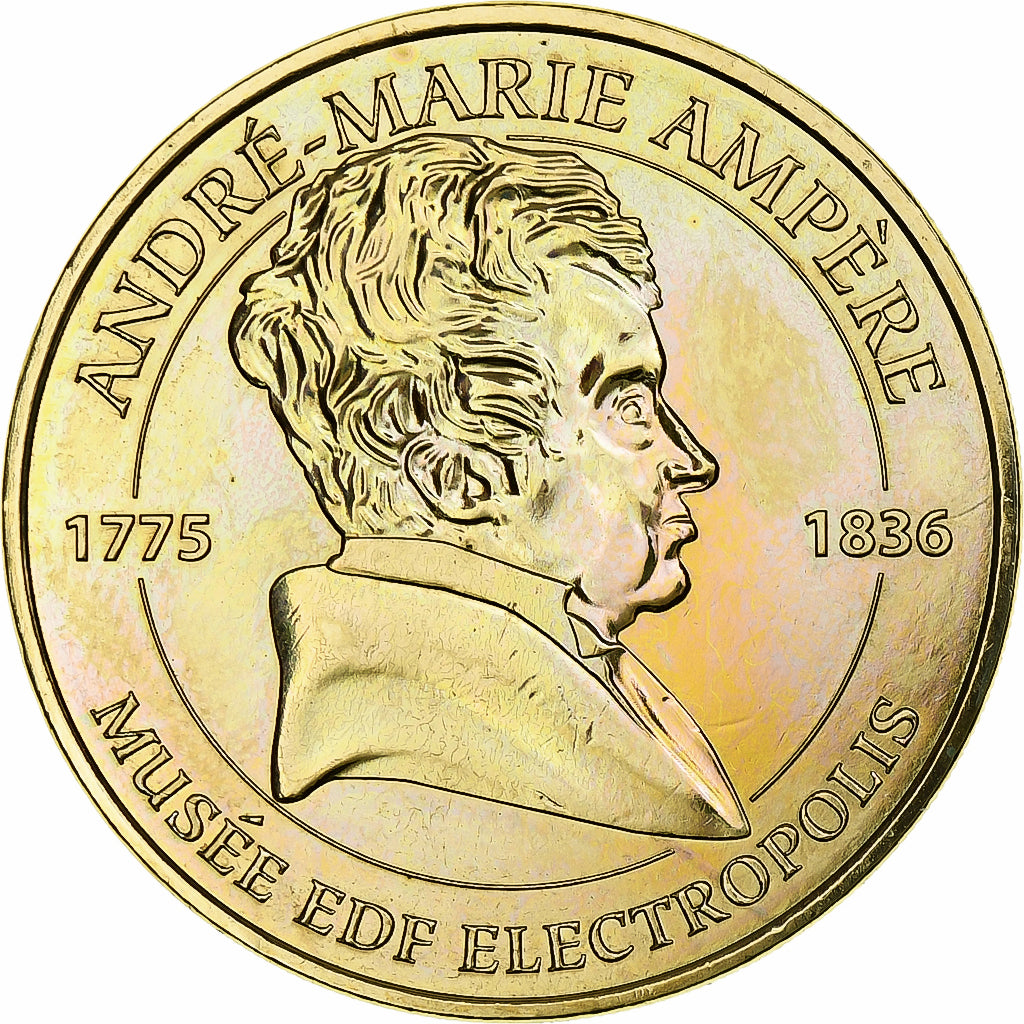 Frankrijk, Token, Tourist Token, 68/ André-Marie Ampère - Musée EDF, 2015