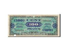 Francia, 100 Francs, 1943-1945 Marianne, 1944, KM:118b, MB, Fayette:20.2