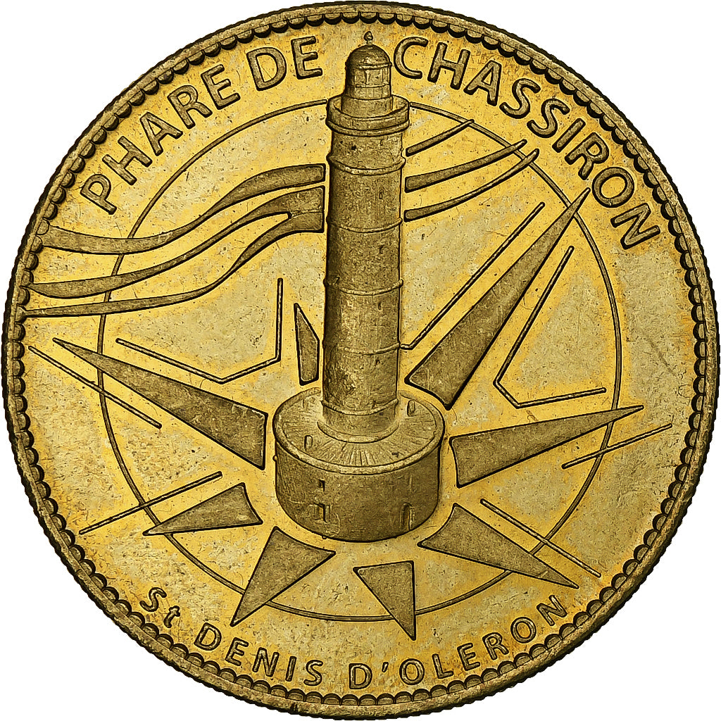 Frankreich, betaalpenning, Touristic token, Ile d'Oléron - Phare de Chassiron