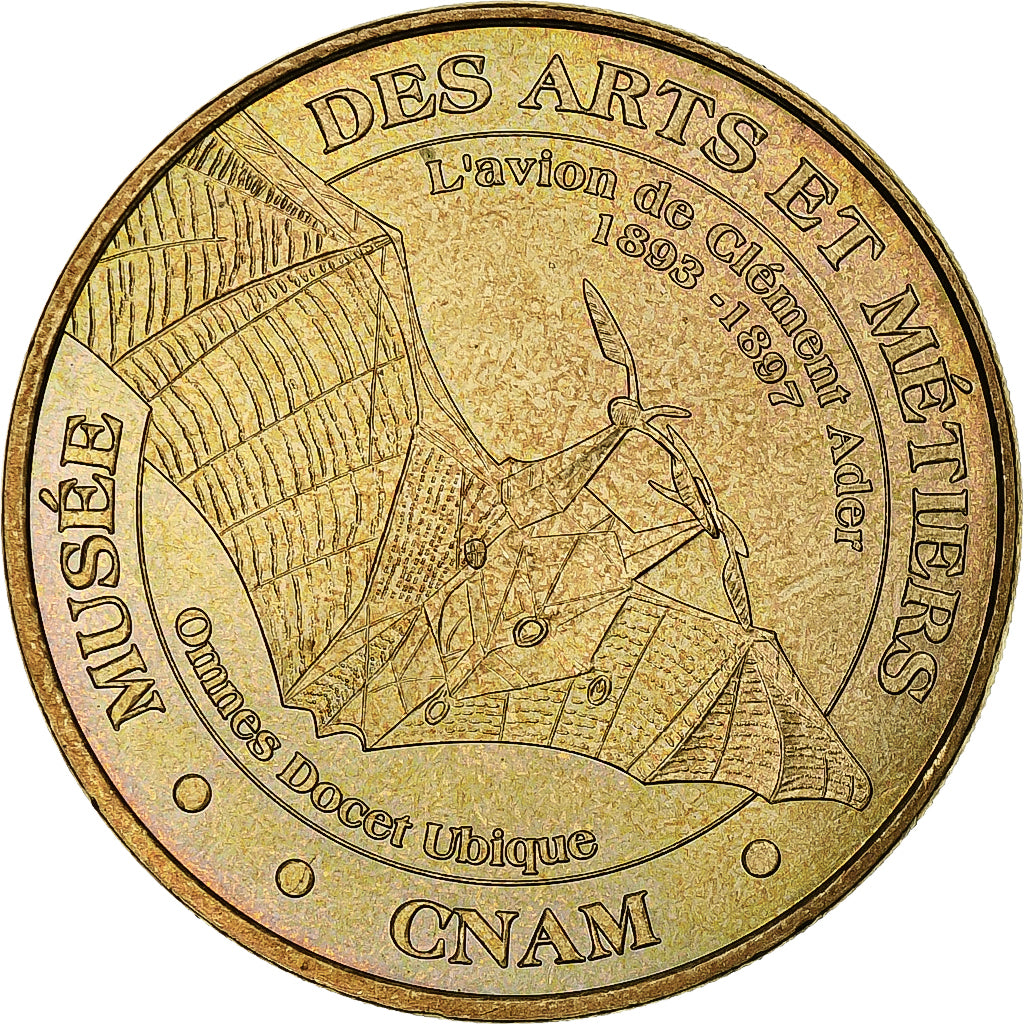 Francja, Token, Żeton turystyczny, 75/ Paris - Musée Arts et Métiers, 2010
