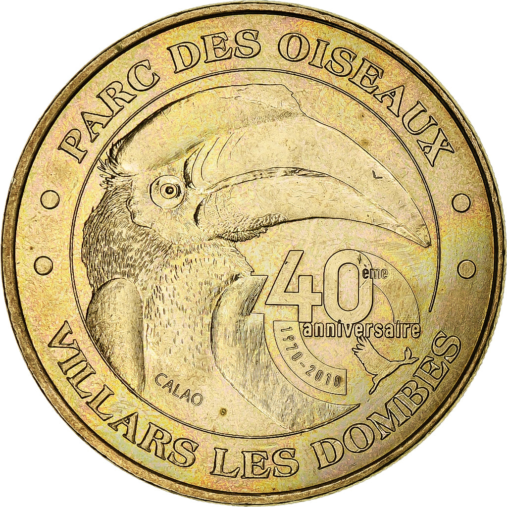 France, Jeton, Jeton Touristique, Villars-les-Dombes - Parc des Oiseaux n°3