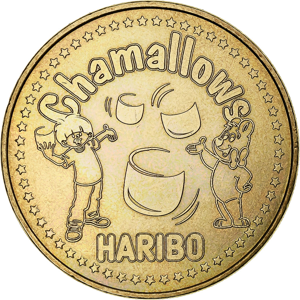 France, Jeton, Jeton Touristique, Chamallows - Musée du bonbon Haribo - Uzes