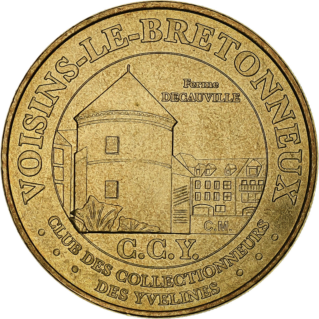 Francja, Token, Żeton turystyczny, 78/ Voisins-le-Bretonneux, 2010, Monnaie de