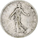 Francia, Semeuse, Franc, 1907, Paris, B+, Argento, KM:844.1, Gadoury:467