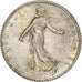 France, Semeuse, Franc, 1920, Paris, MS(64), Silver, KM:844.1, Gadoury:467