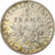 Francia, Semeuse, Franc, 1920, Paris, SPL+, Argento, KM:844.1, Gadoury:467
