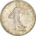 Frankrijk, Semeuse, Franc, 1920, Paris, UNC, Zilver, KM:844.1, Gadoury:467