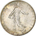 France, Semeuse, Franc, 1920, Paris, MS(64), Silver, KM:844.1, Gadoury:467