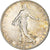 France, Semeuse, Franc, 1920, Paris, MS(64), Silver, KM:844.1, Gadoury:467