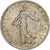 France, Semeuse, Franc, 1920, Paris, MS(60-62), Silver, KM:844.1, Gadoury:467