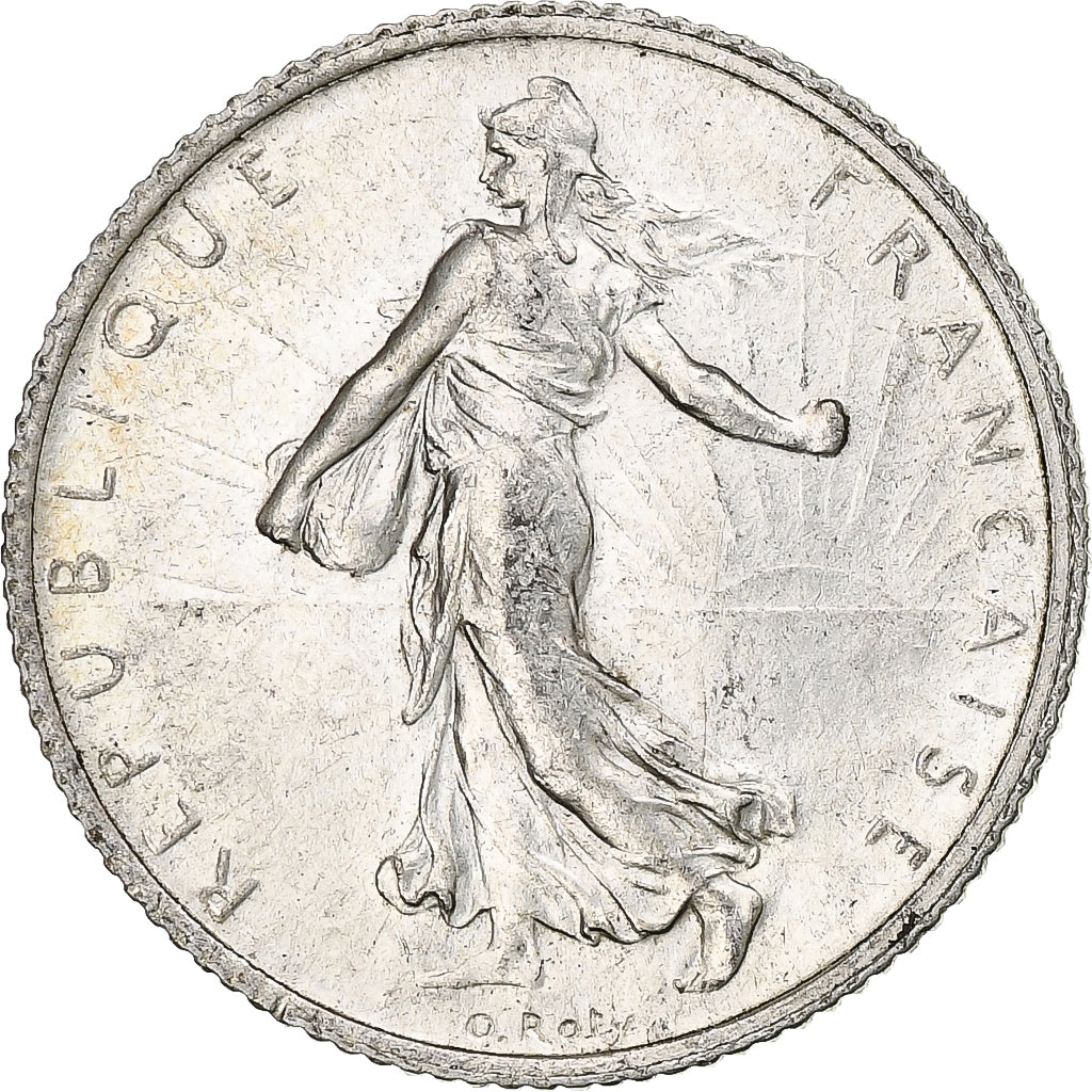 Frankreich, Semeuse, Franc, 1913, Paris, VZ, Silber, KM:844.1, Gadoury:467