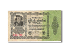 Banknote, Germany, 50,000 Mark, 1922, KM:79, VF(20-25)