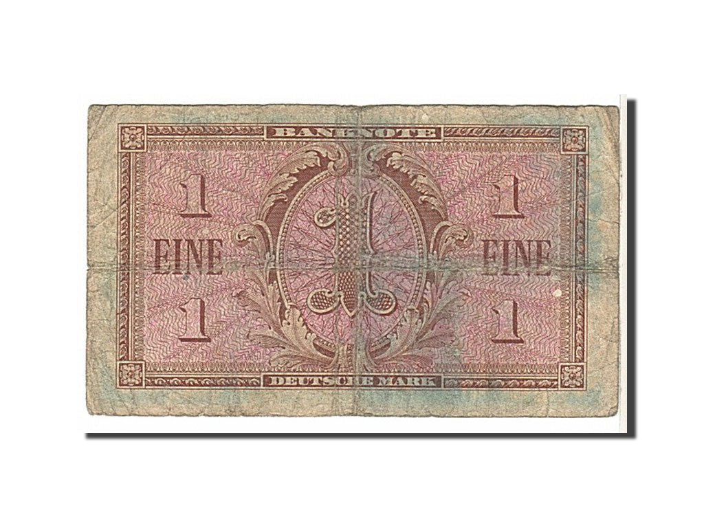 Germany - Federal Republic, 1 Deutsche Mark, 1948, KM #2a, VG(8-10)