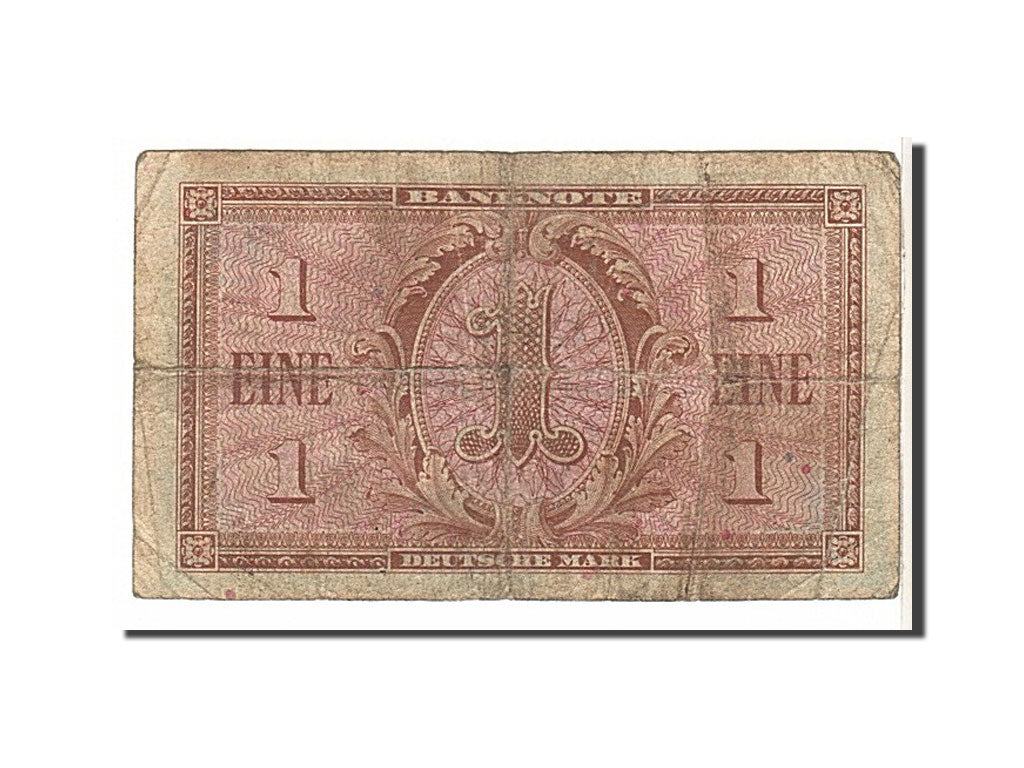 Germany - Federal Republic, 1 Deutsche Mark, 1948, KM #2a, VG(8-10)