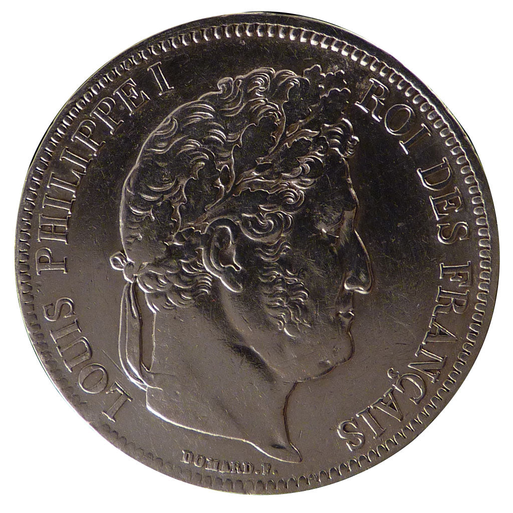 Louis Philippe Ier, 5 Francs Tête Laurée