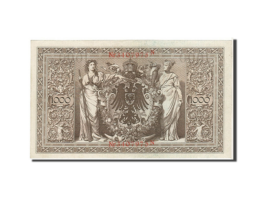 Banknote, Germany, 1000 Mark, 1910, AU(55-58)