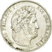 Moneta, Francia, Louis-Philippe, 5 Francs, 1844, Lille, BB+, Argento