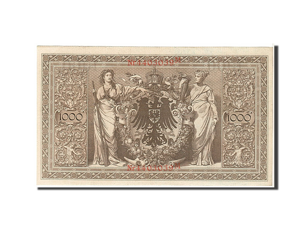 Banknote, Germany, 1000 Mark, 1910, AU(55-58)