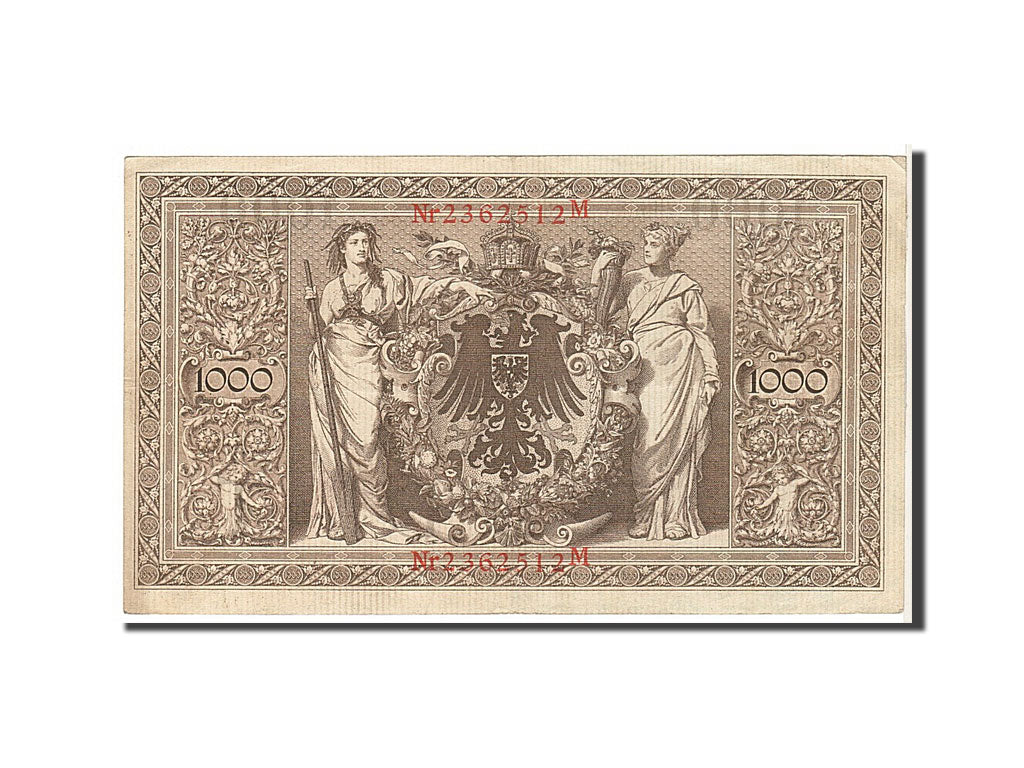 Banconote, Germania, 1000 Mark, 1910, KM:44b, BB