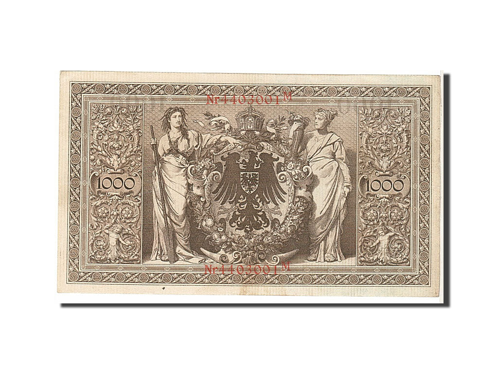 Billet, Allemagne, 1000 Mark, 1910, KM:44b, TTB+