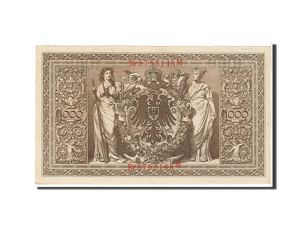 Banknote, Germany, 1000 Mark, 1910, AU(55-58)