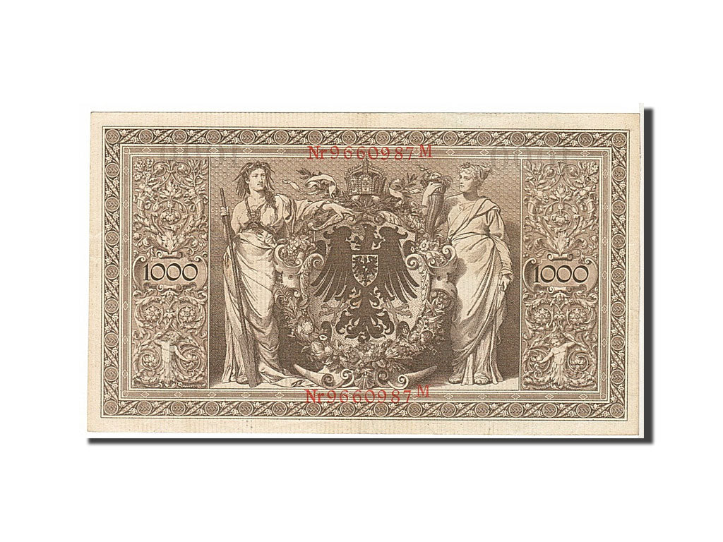Germany, 1000 Mark, 1910, KM #44b, EF(40-45), 9660987M