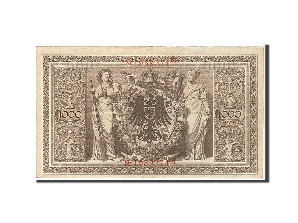 Germany, 1000 Mark, 1910, KM #44b, EF(40-45), 1989374M