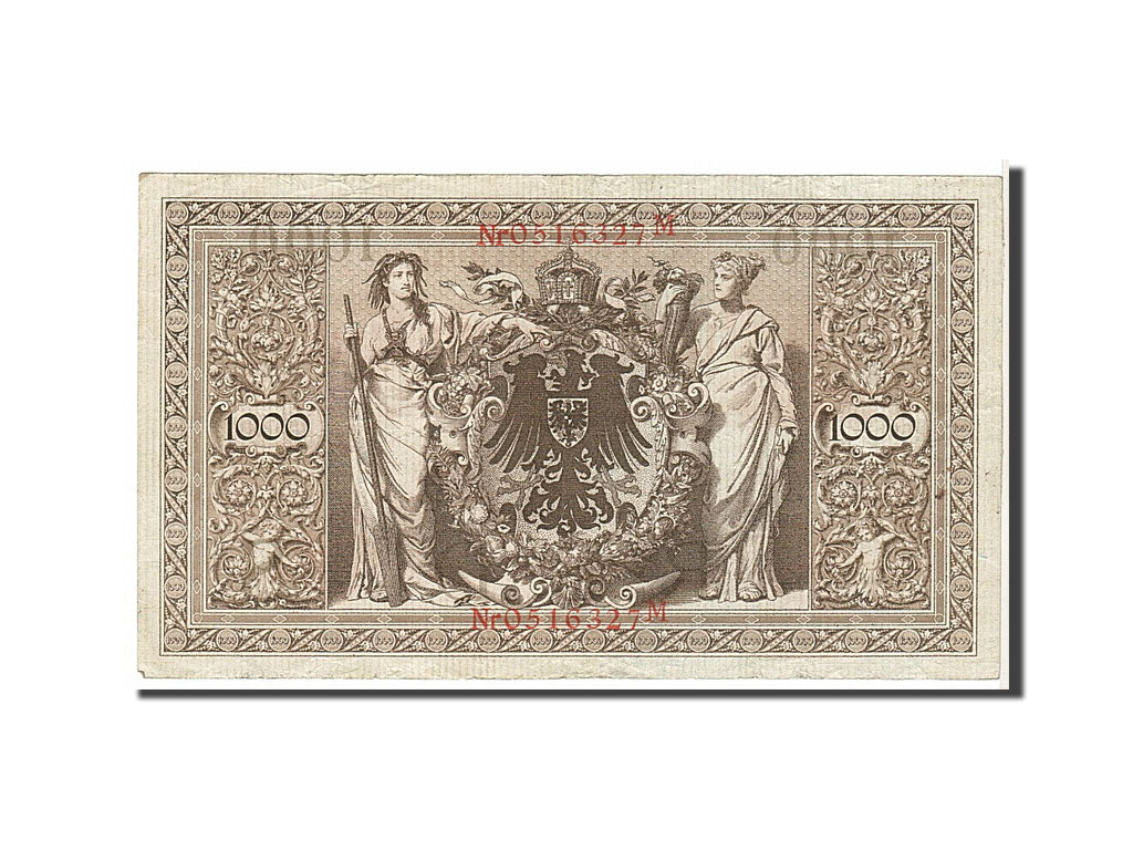Banknote, Germany, 1000 Mark, 1910, KM:44b, VF(30-35)