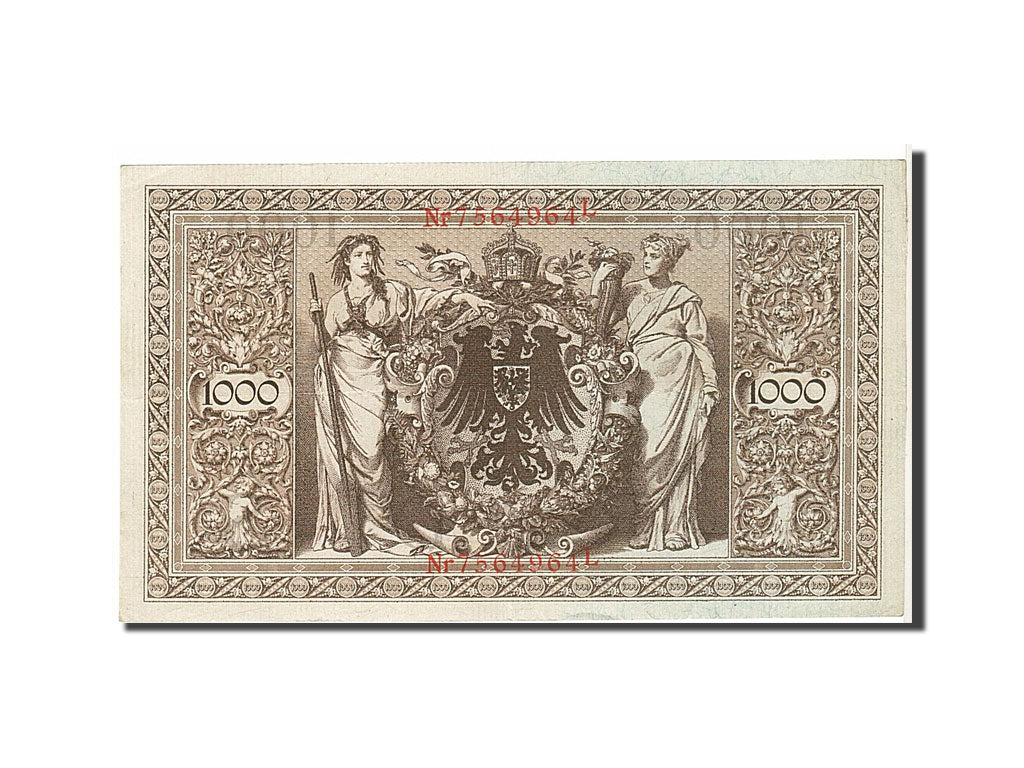 Billet, Allemagne, 1000 Mark, 1910, KM:44b, TTB+
