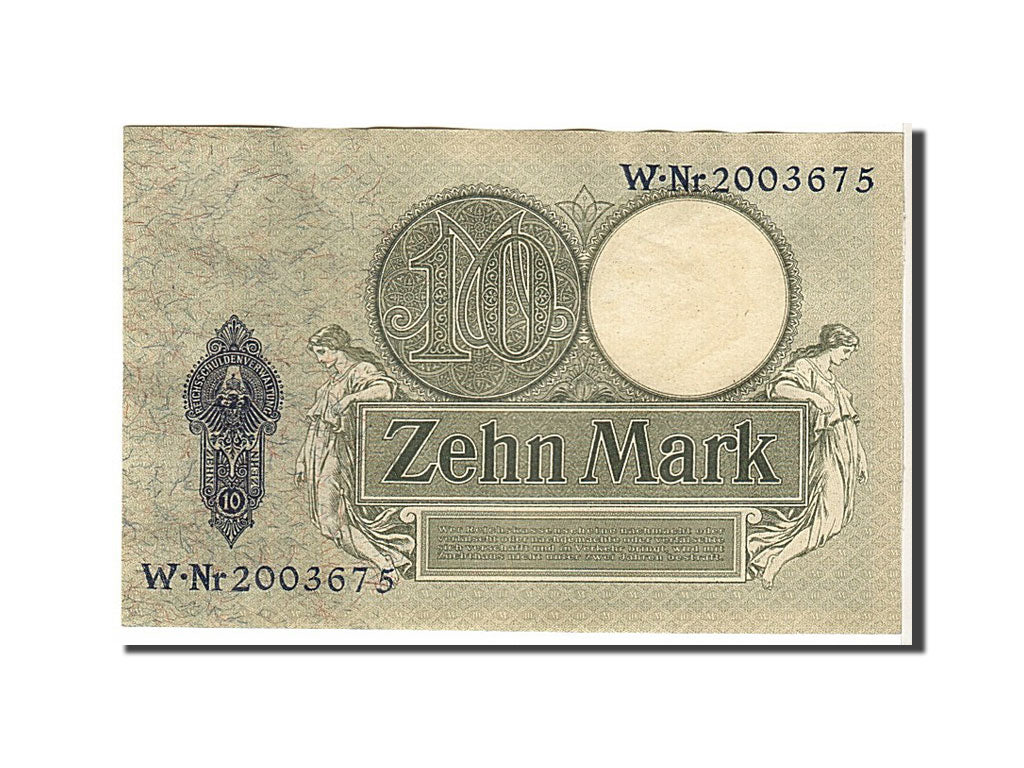 Germany, 10 Mark, 1906, KM #9b, AU(55-58), 2003675