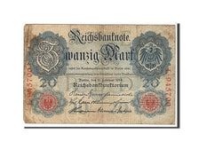 Germany, 20 Mark, 1914, KM #46b, VG(8-10), L945700