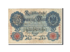 Banknote, Germany, 20 Mark, 1914, EF(40-45)