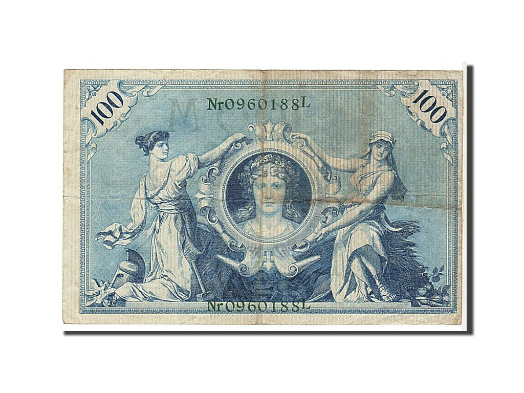 Banknote, Germany, 100 Mark, 1908, KM:34, VF(30-35)