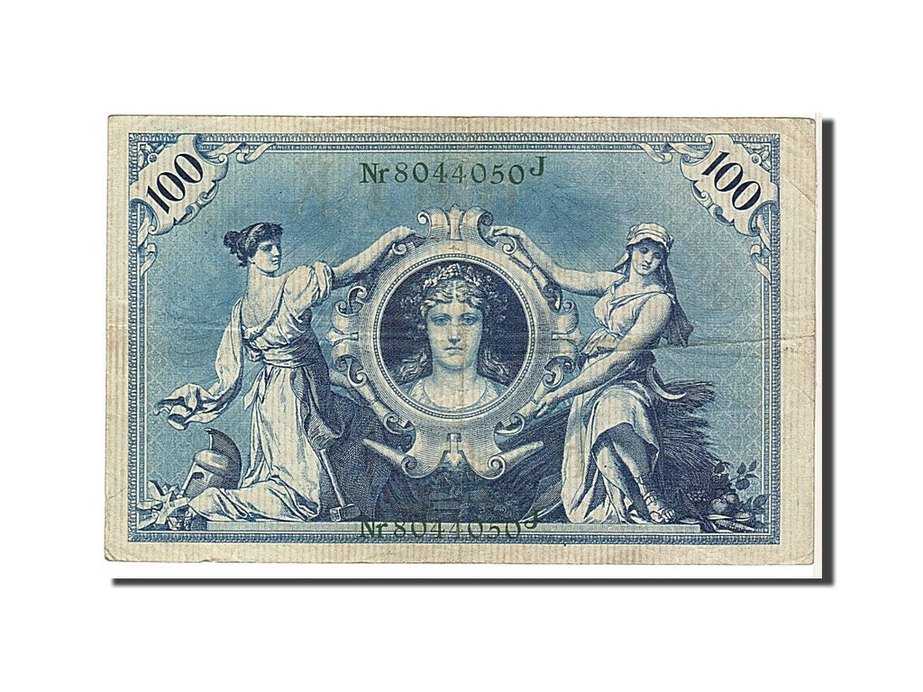 Germany, 100 Mark, 1908, KM #34, EF(40-45), 8044050J