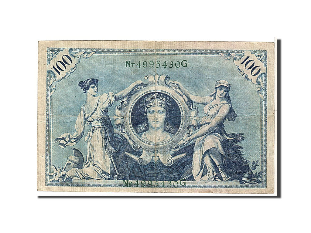Banknote, Germany, 100 Mark, 1908, KM:34, EF(40-45)