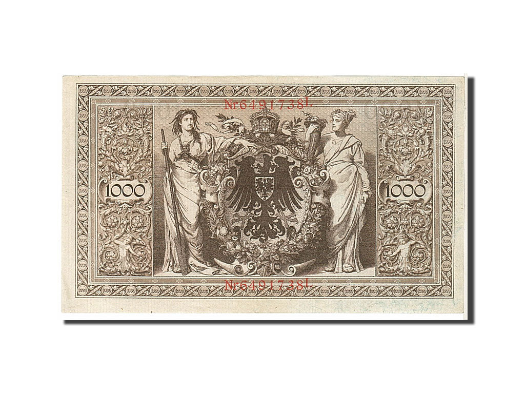 Billete, 1000 Mark, 1910, Alemania, EBC