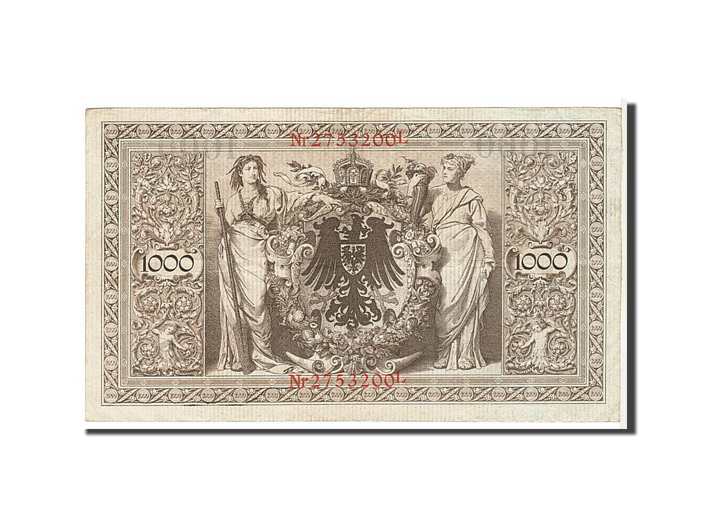 Banknote, Germany, 1000 Mark, 1910, AU(50-53)