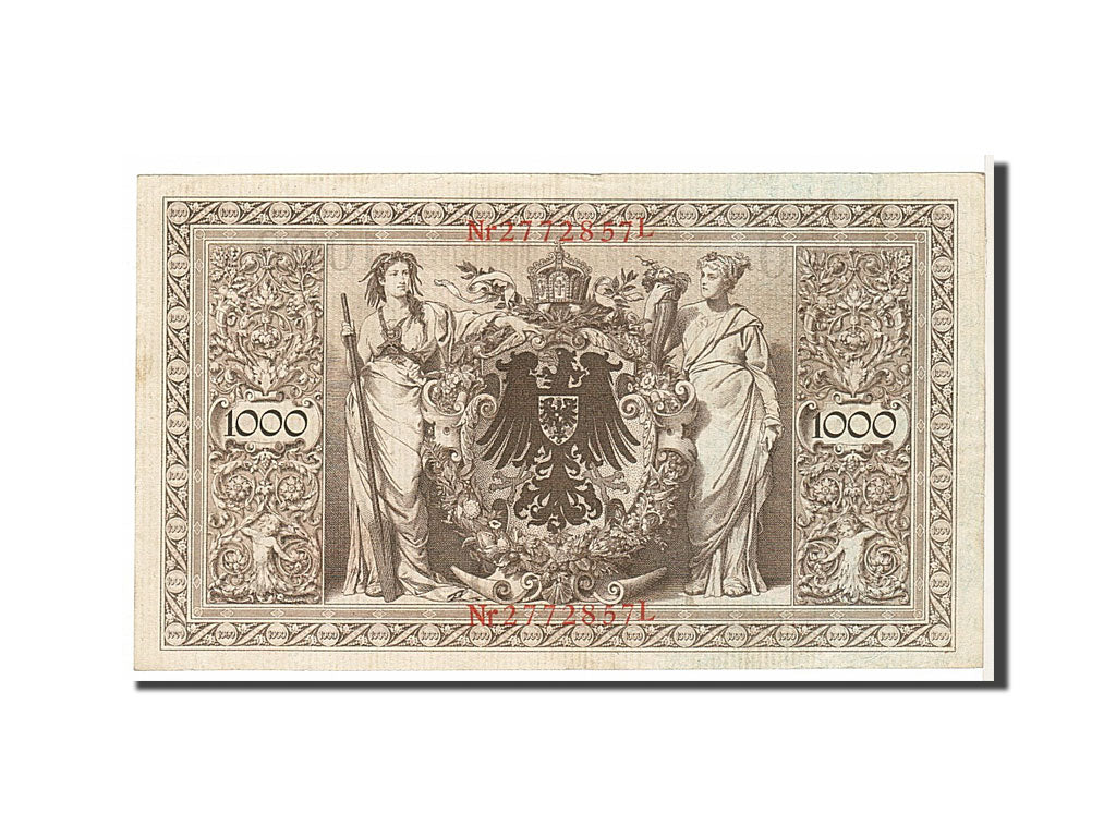 Billet, Allemagne, 1000 Mark, 1910, KM:44b, TTB+