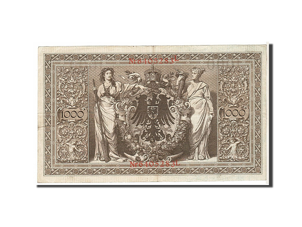 Billet, Allemagne, 1000 Mark, 1910, KM:44b, TTB+