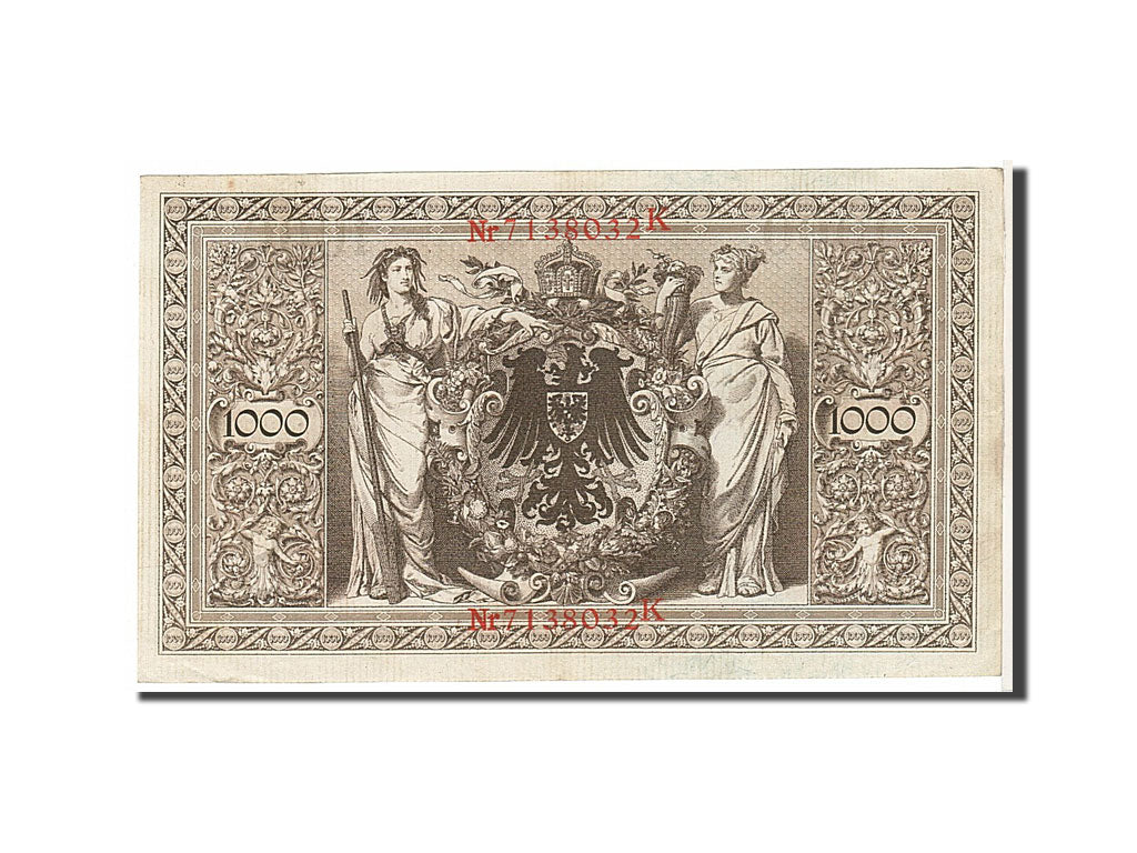 Billet, Allemagne, 1000 Mark, 1910, KM:44b, TTB+