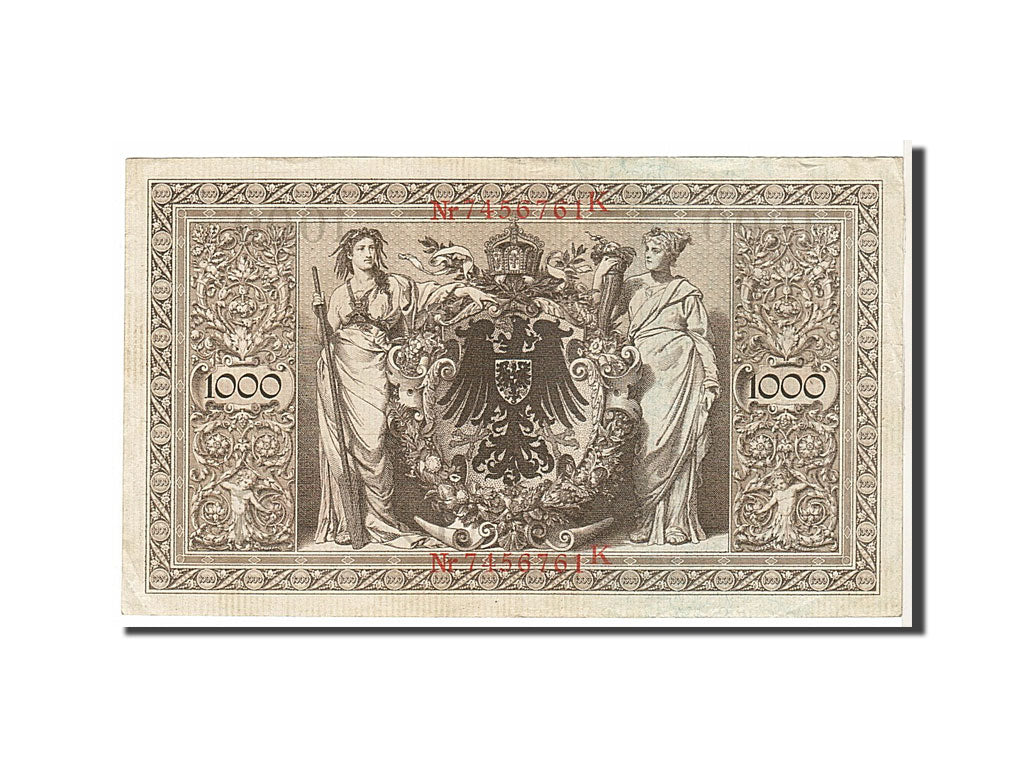 Banknote, Germany, 1000 Mark, 1910, AU(50-53)
