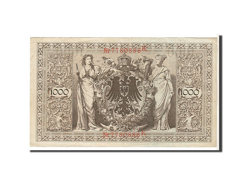 Billet, Allemagne, 1000 Mark, 1910, KM:44b, TTB+
