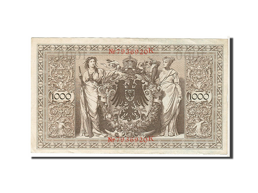 Billet, Allemagne, 1000 Mark, 1910, TTB+