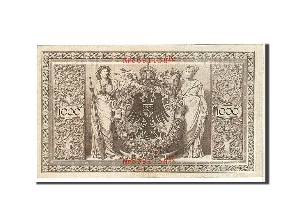 Billet, Allemagne, 1000 Mark, 1910, KM:44b, TTB+