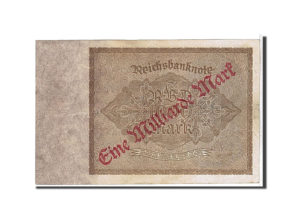 Banknote, Germany, 1 Milliarde Mark on 1000 Mark, 1922, EF(40-45)